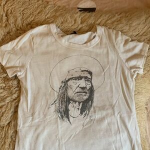 Imogene + Willie, Willie Nelson T-Shirt, Small